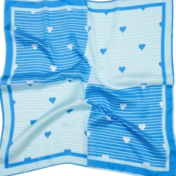 Marta du Chateau dame tørklæde MdcJuline FA1-Scarf - Blue181