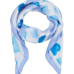 Marta du Chateau dame tørklæde MdcJuline FA1-Scarf - Blue90