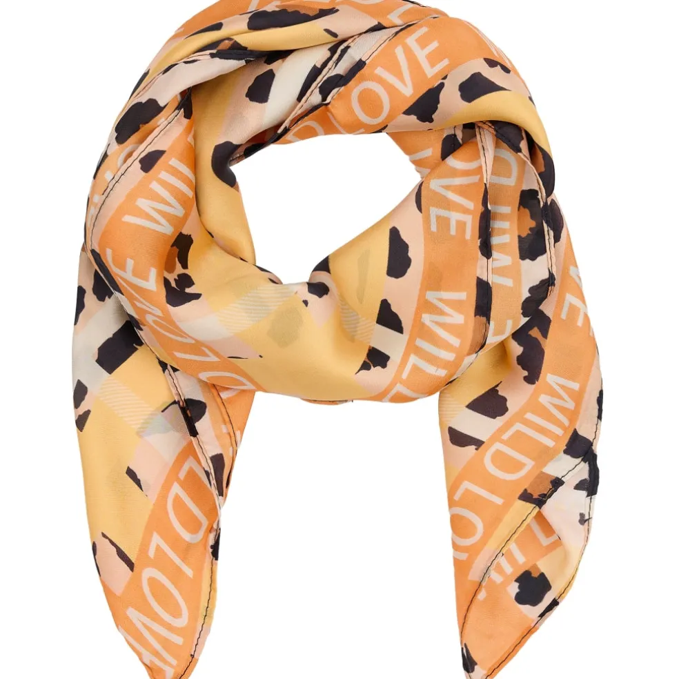 Marta du Chateau dame tørklæde MdcJuline FA1-Scarf - Orange/Yellow