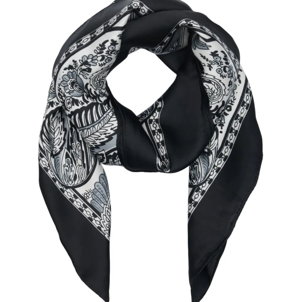 Marta du Chateau dame tørklæde MdcJuline FA-Scarf - Black31206