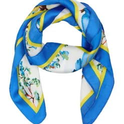 Marta du Chateau dame tørklæde MdcJuline FA1-Scarf - Blue108