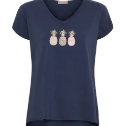Marta du Chateau dame T-shirt MdcGemma 22031 - Dark Blue