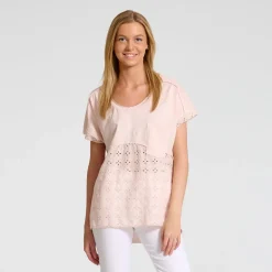 Marta Du Chateau dame t-shirt 41058 - Pink