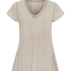 Marta du Chateau dame T-Shirt MdcMarianna 22637 - Fango