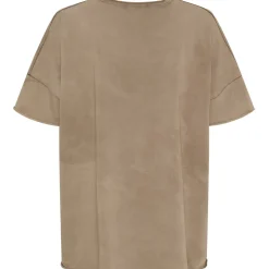 Marta du Chateau dame T-Shirt MdcNella 2436/B - Marrone/Arancio