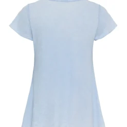 Marta du Chateau dame T-Shirt MdcMarianna 22637 - Sky Blue