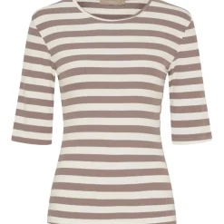 Marta du Chateau dame T-Shirt MdcNena 7524 - Tortora