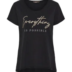 Marta du Chateau dame T-Shirt MdcLillian 42005 - Black