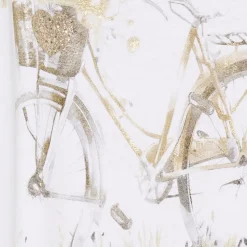 Marta du Chateau dame T-shirt MdcMarie 1535 - White Bike