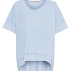 Marta du Chateau dame T-Shirt MdcJanna 2436 - Celeste