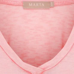 Marta du Chateau dame T-Shirt MdcMarianna 22637 - Corallo