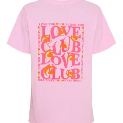 Marta du Chateau dame T-shirt MdcInge -0532 - Rosa Baby/Pink Fluo CW