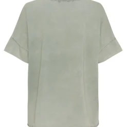 Marta du Chateau dame T-Shirt MdcNella 2436/B - Military/Arancio