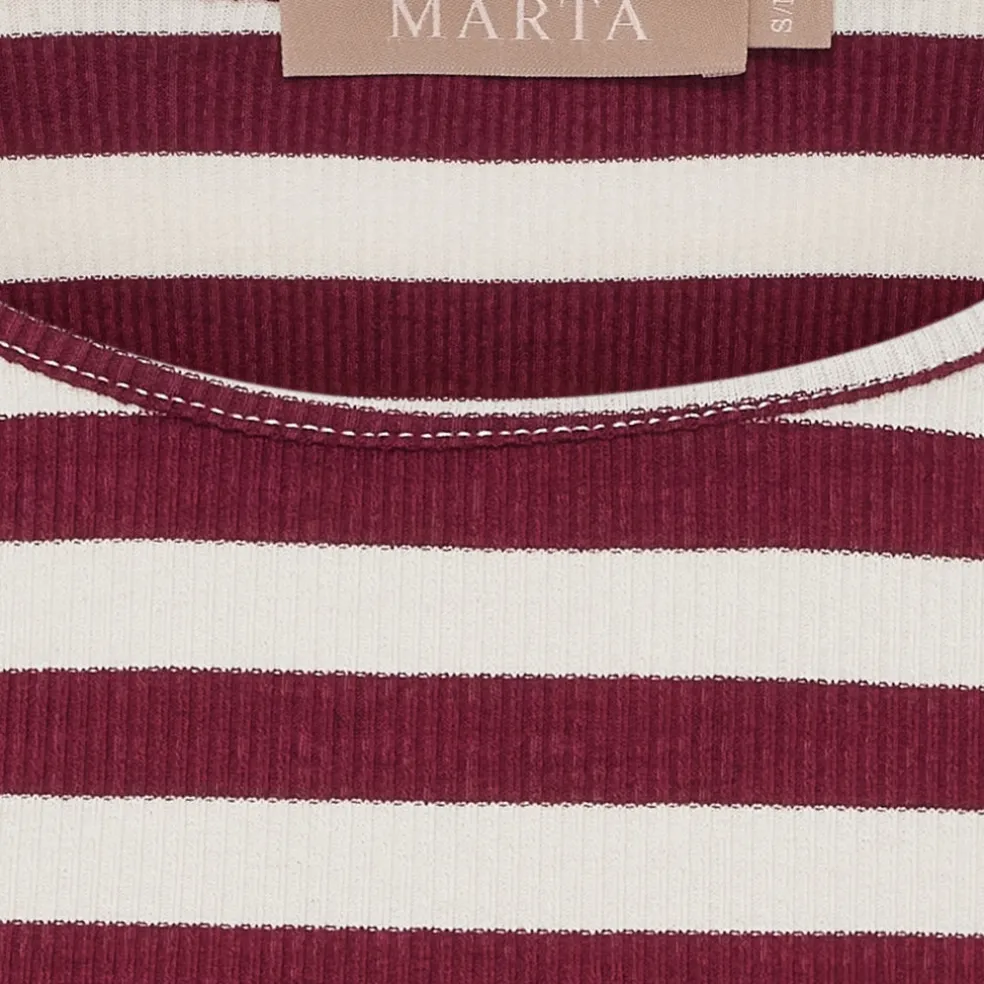 Marta du Chateau dame T-Shirt MdcNena 7524 - Vino