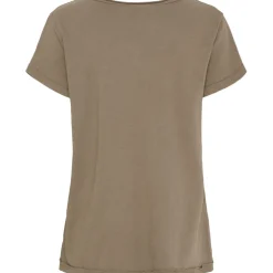 Marta du Chateau dame T-Shirt MdcLillian 42005 - Fango