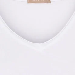 Marta du Chateau dame T-Shirt MdcJanna 2436 - White