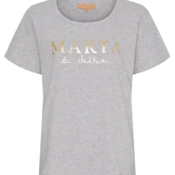 Marta du Chateau Dame T-shirt MT002 - Grey Melange