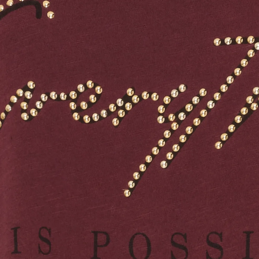 Marta du Chateau dame T-Shirt MdcLillian 42005 - Vino