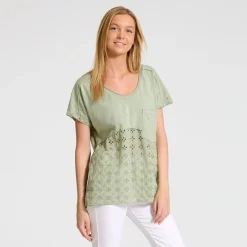 Marta Du Chateau dame t-shirt 41058 - Kaki