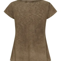 Marta du Chateau dame T-Shirt MdcMarianna 22637 - Moro