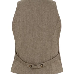 Marta du Chateau dame vest MdcRainey 248469 - Brown4