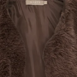 Marta du Chateau dame vest MdcArlette 85896 - Marrone2