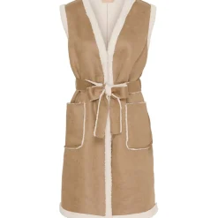 Marta Du Chateau dame vest MdcAdeline 38014-2 - Camel