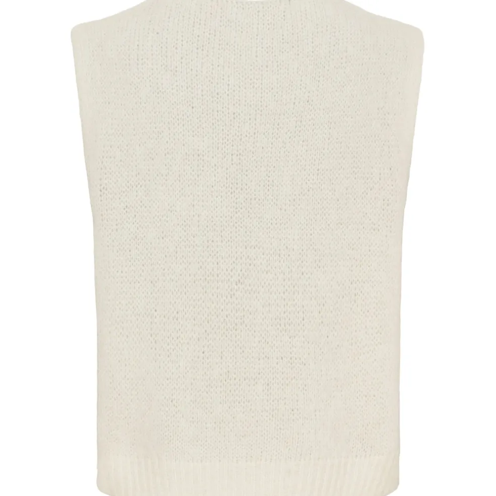 Marta Du Chateau dame vest MdcMarlene 5114 - Panna