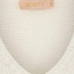 Marta Du Chateau dame vest MdcMarlene 5114 - Panna