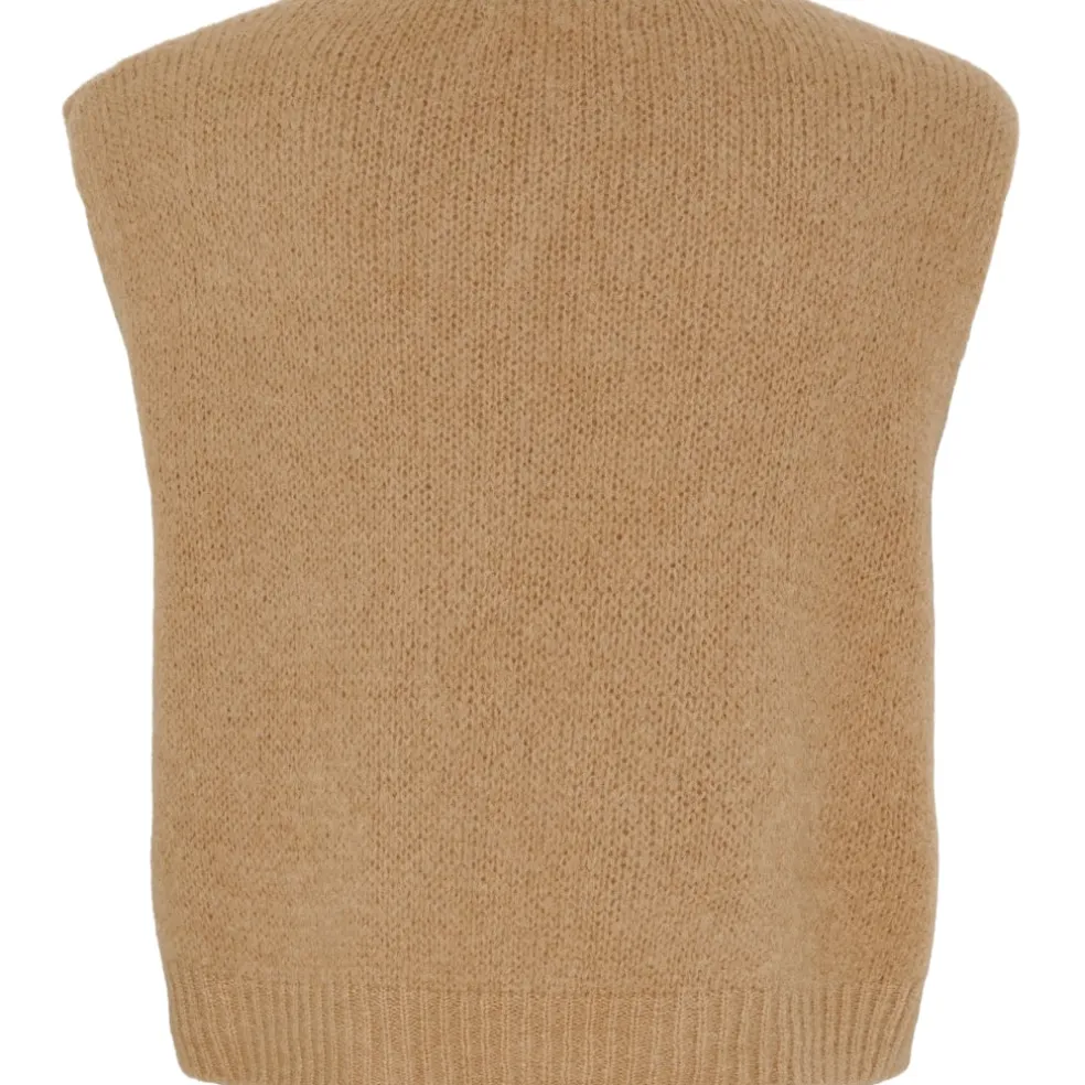 Marta Du Chateau dame vest MdcMarlene 5114 - Camello22640