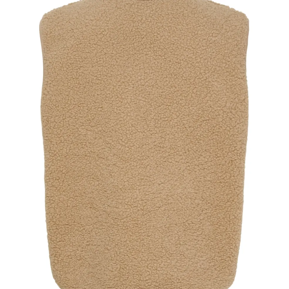 Marta du Chateau dame vest MdcEmmie 25172 - Camel