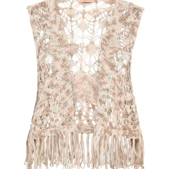Marta du chateau dame vest 473 - Multi Beige