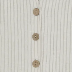 Marta Du Chateau dame vest MdcEdel - Stripe Grey