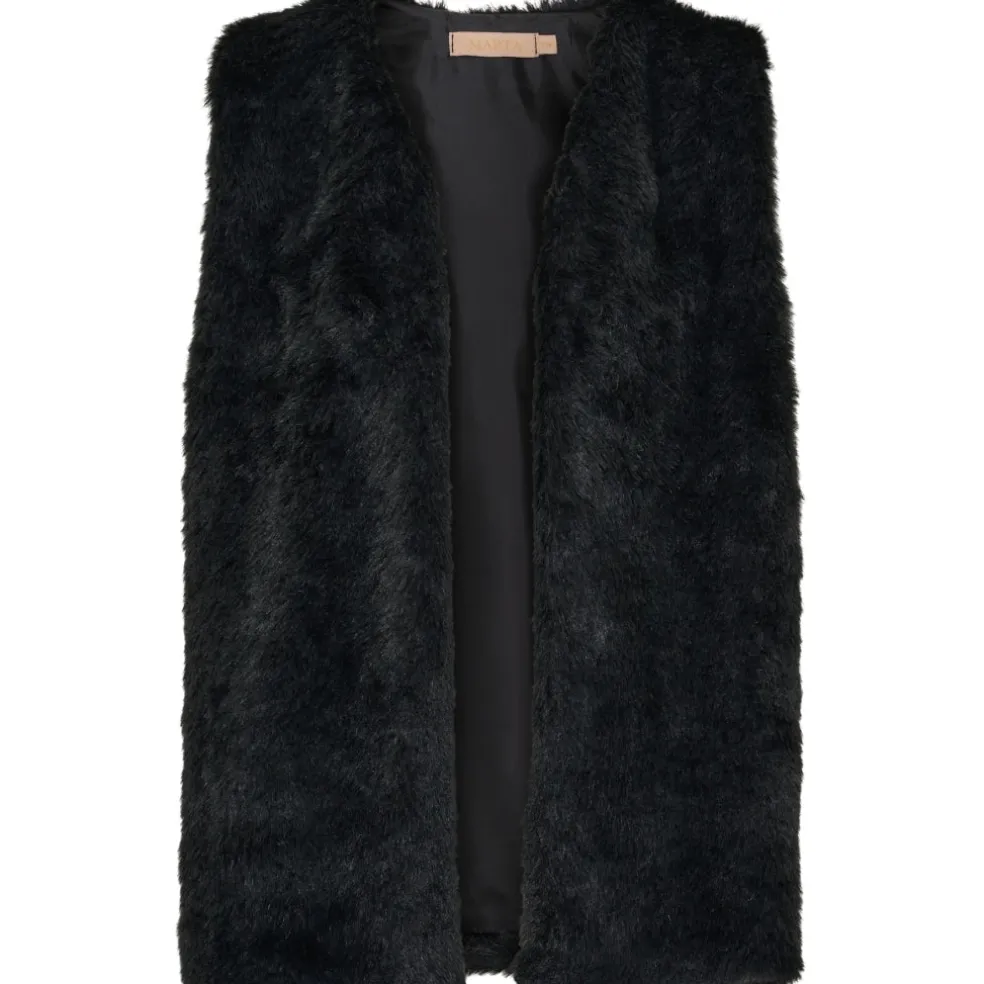 Marta du Chateau dame vest MdcArlette 85896 - Black