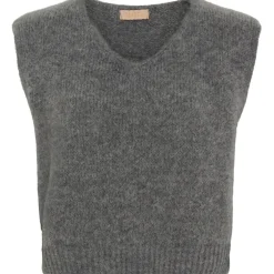 Marta Du Chateau dame vest MdcMarlene 5114 - Grey2901