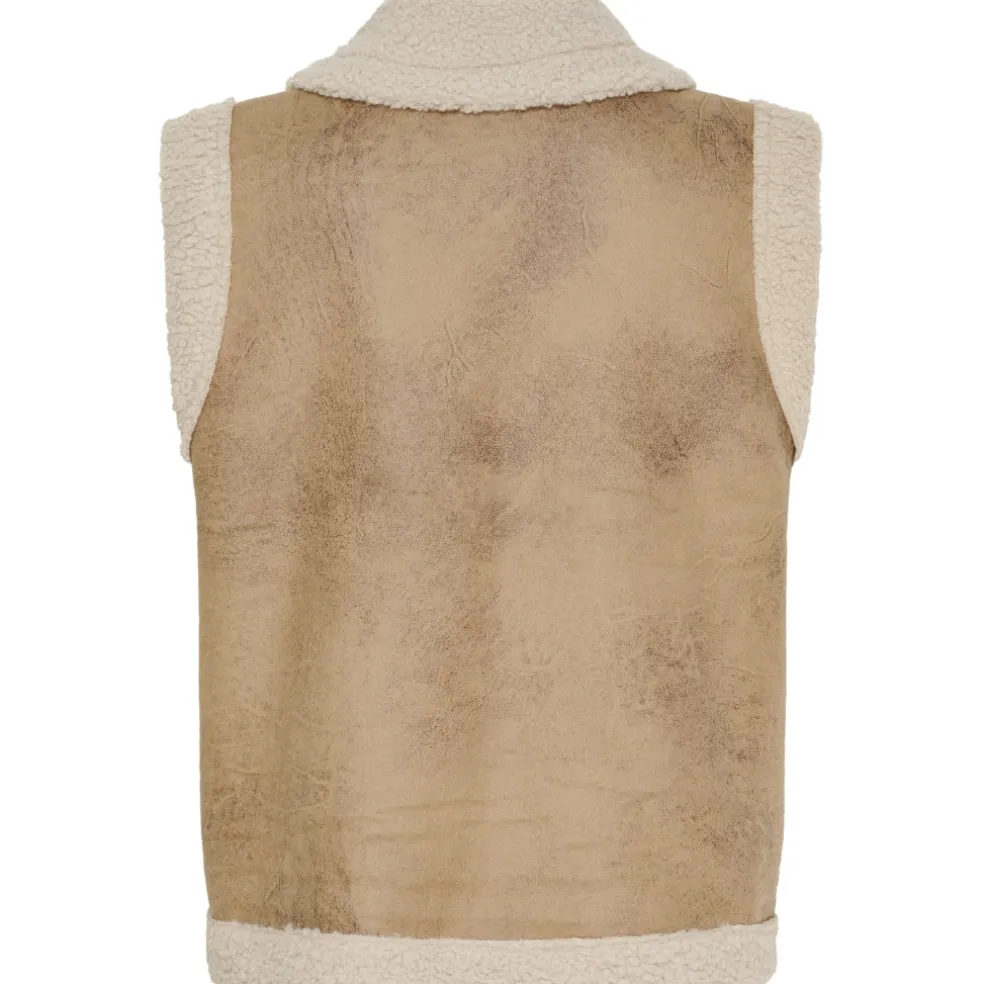 Marta du Chateau dame vest MdcValley 248347 - Beige8