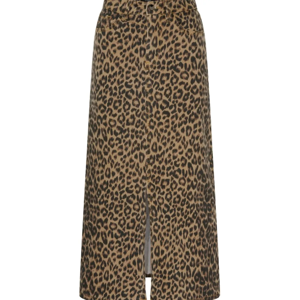 Marta Du Chateau denim nederdel MdcAlfrida - Denim Leo