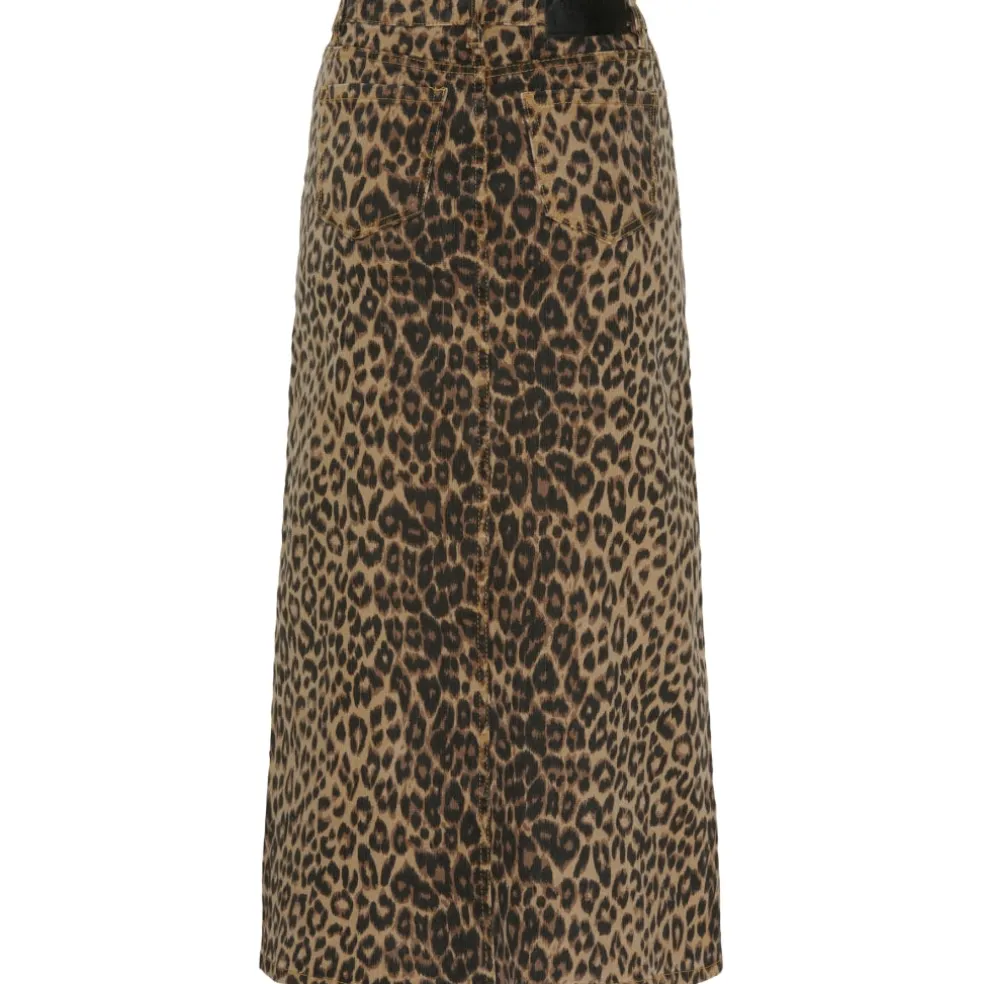 Marta Du Chateau denim nederdel MdcAlfrida - Denim Leo