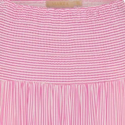 Marta Du Chateau teen nederdel MDCJOSEFINA 5849 teen - 1487PrintFuxiaStripe