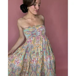 Marta Du Chateau teen nederdel MDCJOSEFINA 5849 teen - Teen Bellini Print