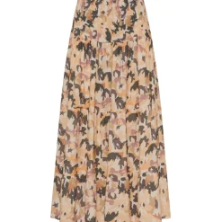 Marta Du Chateau teen nederdel MDCJOSEFINA 5849 teen - BeigeCamo774