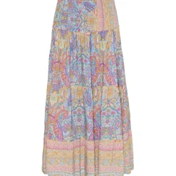 Marta Du Chateau teen nederdel MDCJOSEFINA 5849 teen - Teen Sky Print