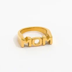 Muun Studios MOM Ring 18k Guldbelagt R087 - Guld