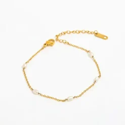 Muun Studios Perle drøm - Armbånd A300 - Guld