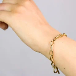 Muun Studios Toggle Lock Armbånd 18K Guldbelagt - Guld