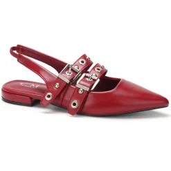Nadja dame slingback ballerina 77-638 - Wine