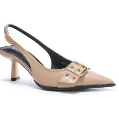 Nicolette dame slingback stiletter HD53-1 - Beige