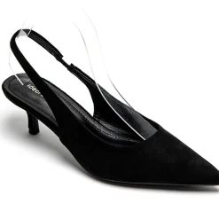 Ninelle dame slingback stiletter 1833 - Black