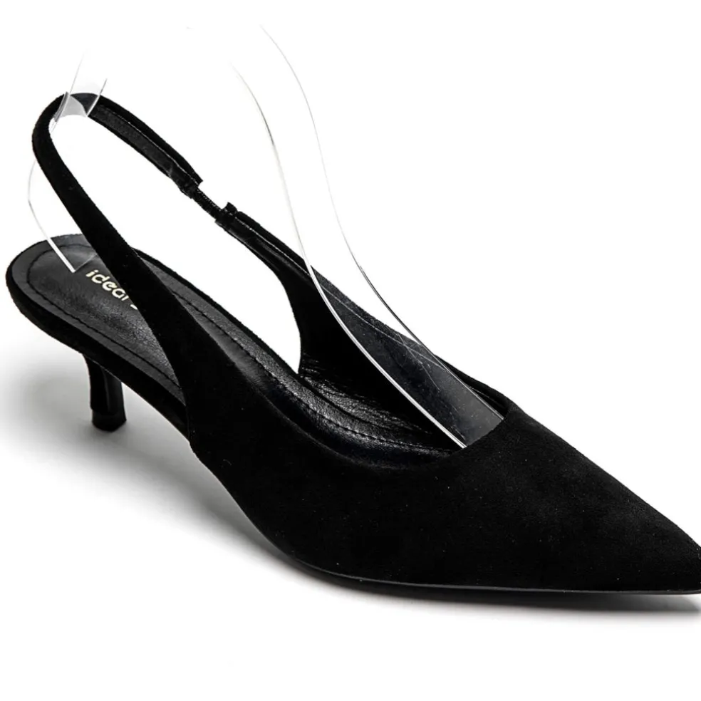 Ninelle dame slingback stiletter 1833 - Black