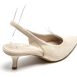Ninelle dame slingback stiletter 1833 - Beige